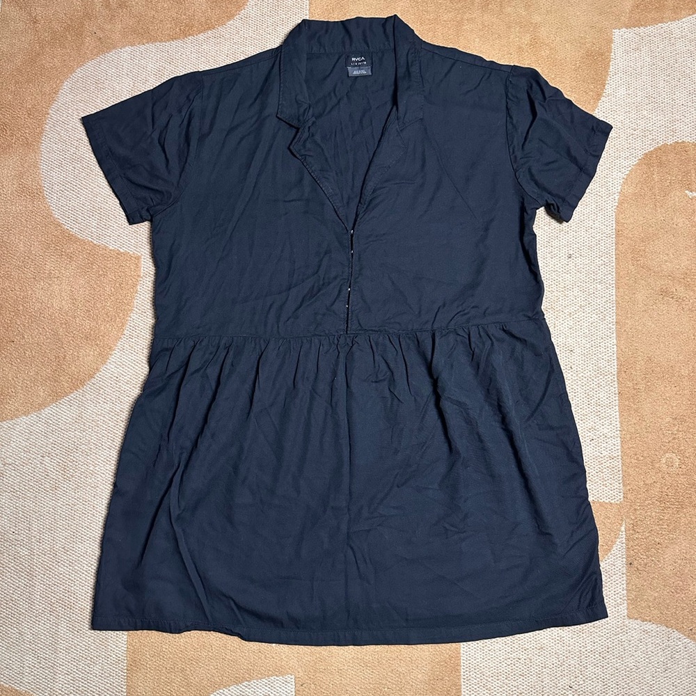 RVCA Collared Mini Dress